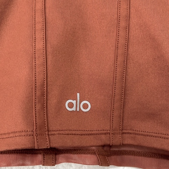 ALO Airbrush Mesh Corset Tank - Picture 8 of 9